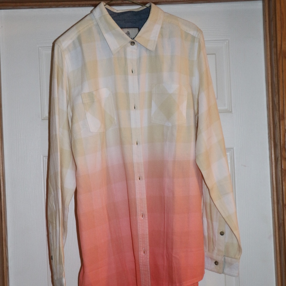 Flannel button down shirt